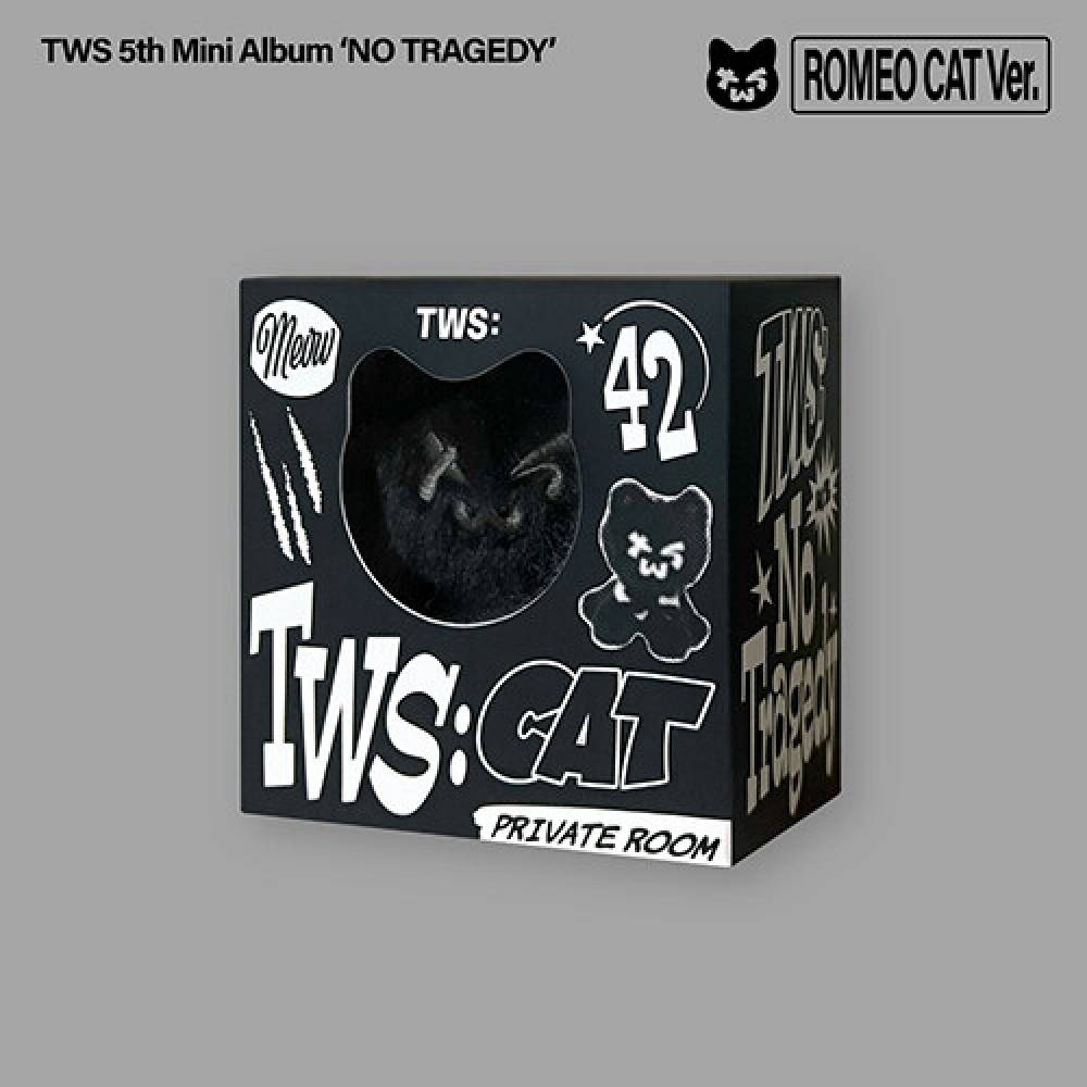 TWS NO TRAGEDY ROMEO CAT ver. 新品未開封 ×2 TWS - 5TH MINI ALBUM 'NO TRAGEDY' (ROMEO CAT VERSION) (LIMITED
